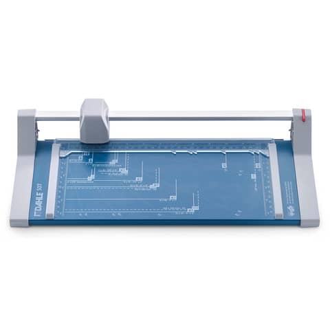 Taglierina a rullo Dahle Hobby pressino automatico max 8 fogli - luce 320-0,8 mm blu - R900507